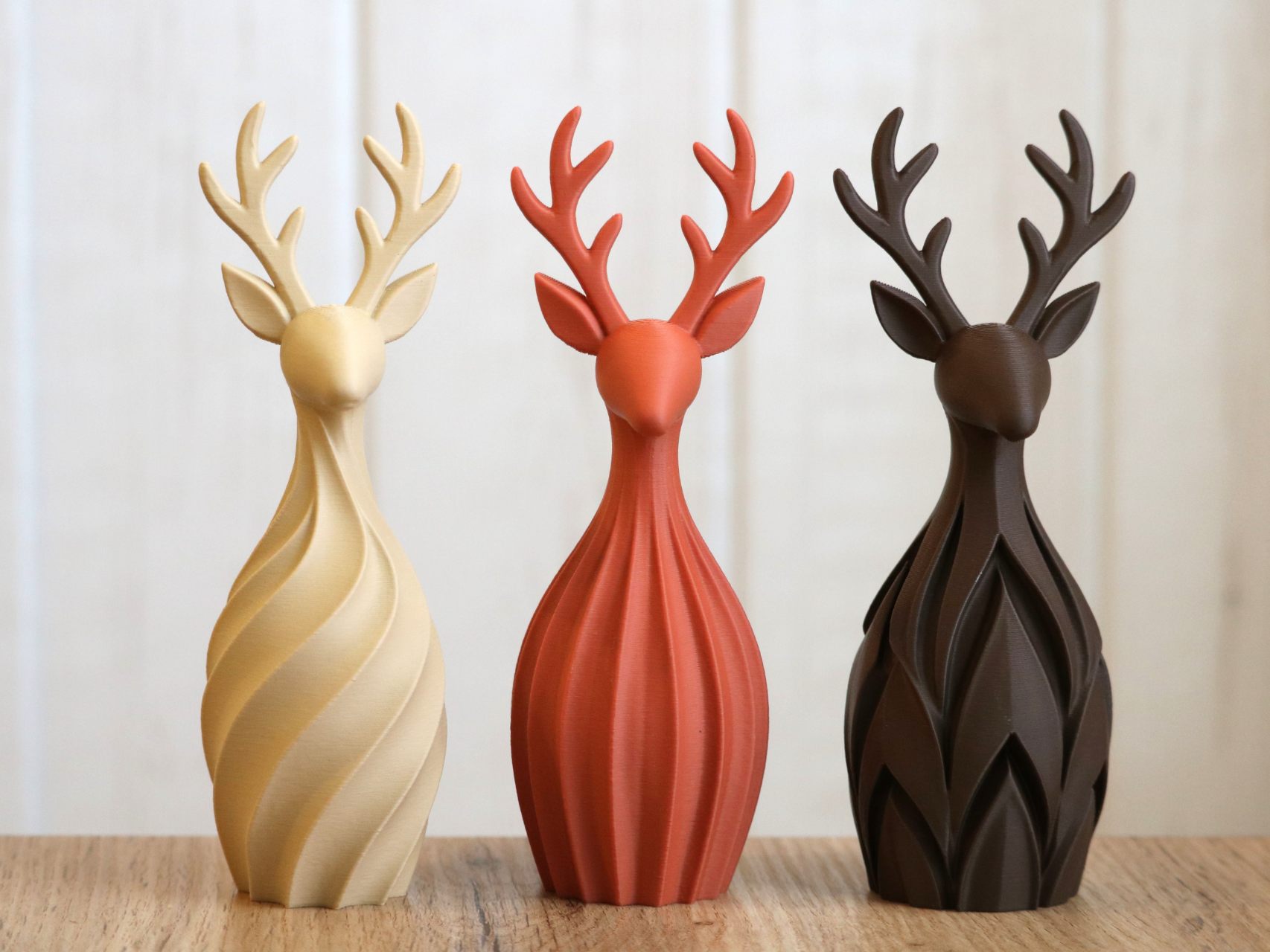 Autumn Deer Trio - 1