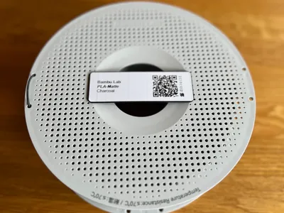 Spool Stock Label & RFID Clip for Bambulab Spools