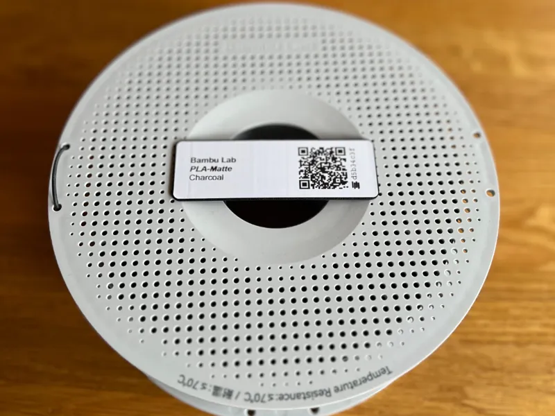 Spool Stock Label & RFID Clip for Bambulab Spools