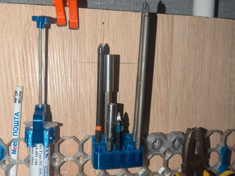 multiboard 10 hex bit holder