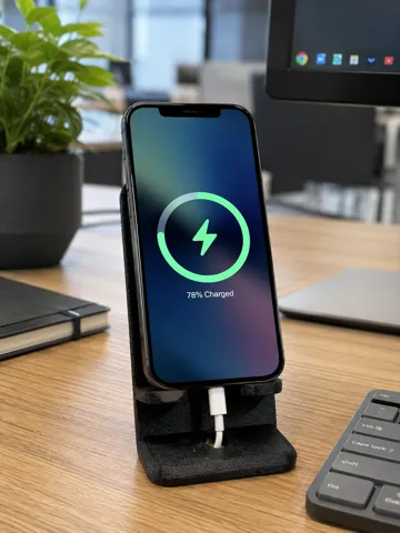 Soporte para celular: DeskDock – Phone Stand & Pen Holder — vista de referencia 3