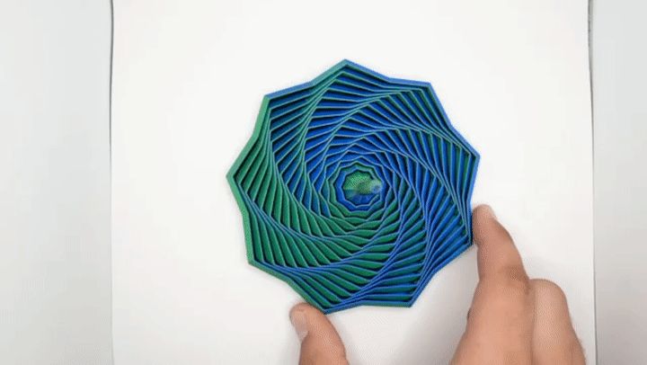 9-Point Star Twist Fidget