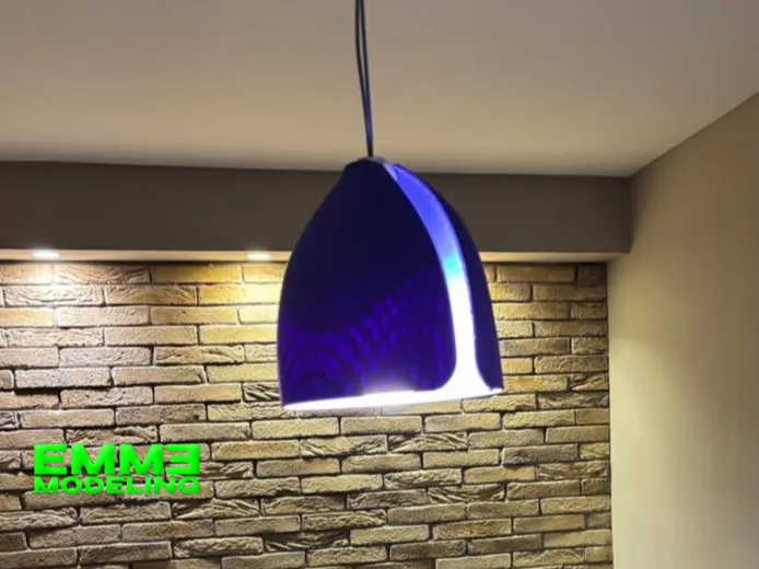 Suspended lamp