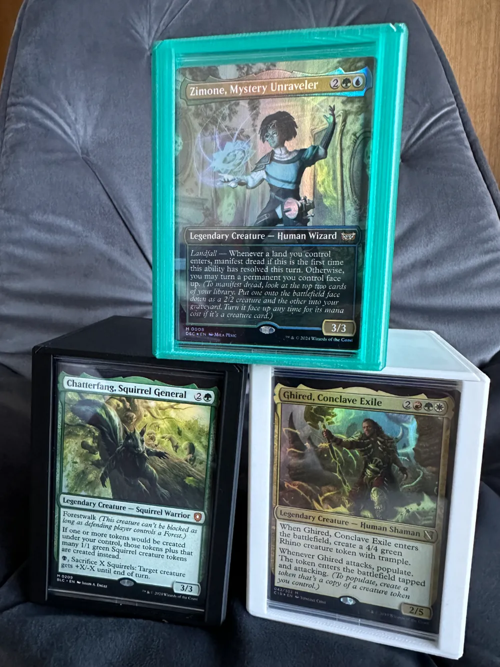 Commander EDH Parametric Deck Box by 4ndy MakerWorld