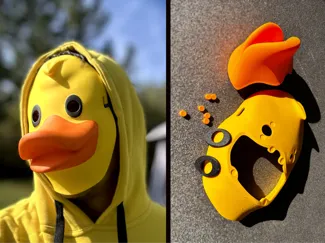 Rubber Duck Mask