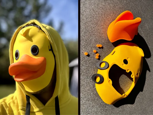 Rubber Duck Mask