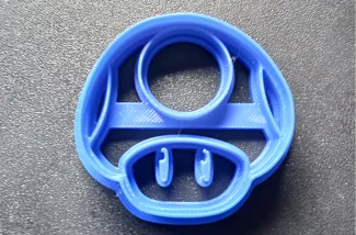 mario mushroom cookie cutter