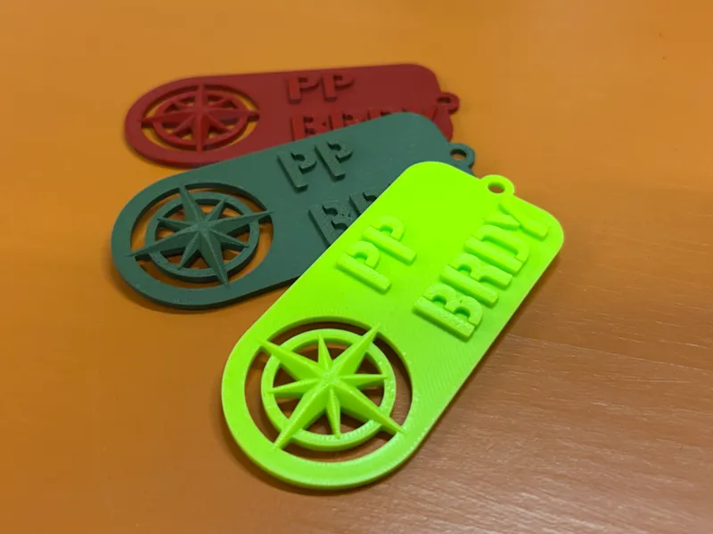 PPB keychain - přívěšek Policejní pochod Brdy
