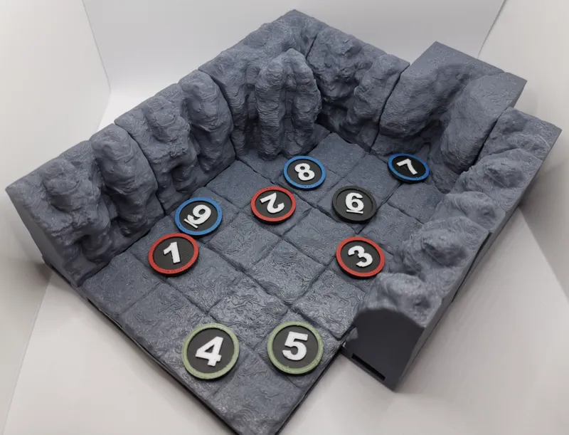 Enemy Token D&D - Numbered Token Set 