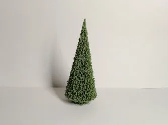 Christmasstree decorative/on the H0 model