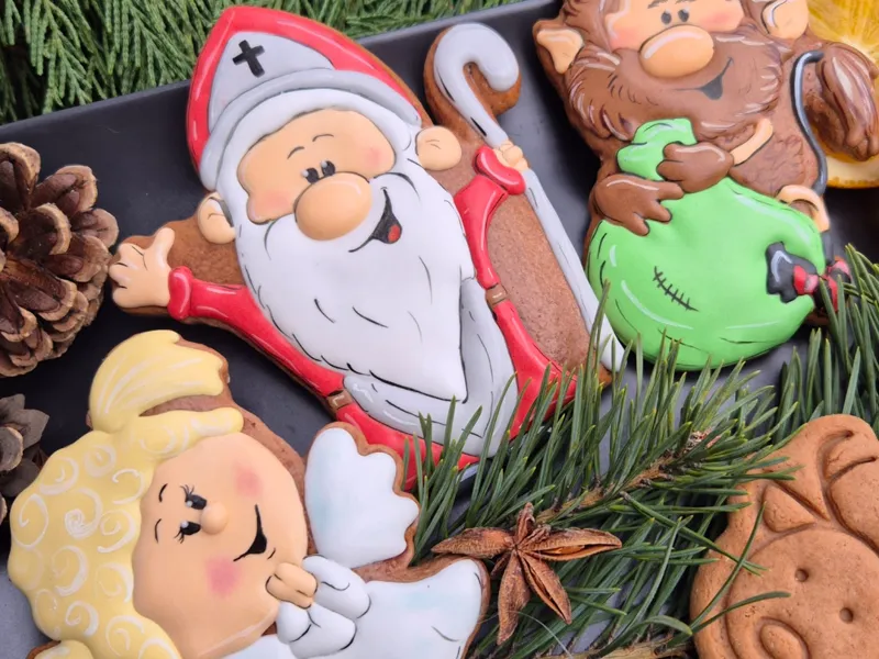 Christmas Cookie Cutters –St.Nicholas, Angel Devil