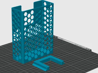 Anycubic Kobra S1 FlushBin Full HEXA Cutouts