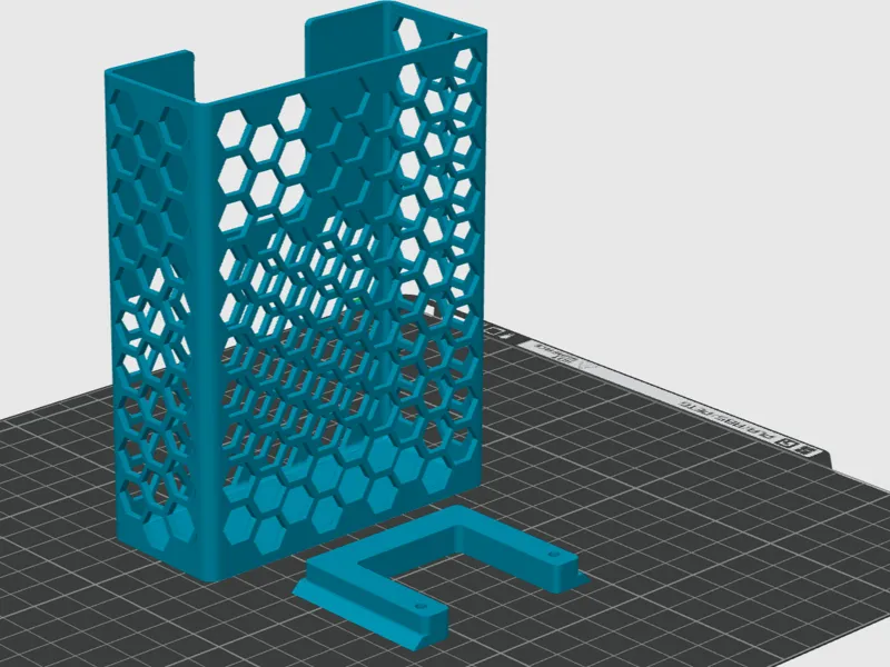Anycubic Kobra S1 FlushBin Full HEXA Cutouts