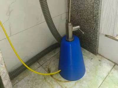 Water purifier faucet base (12mm single tube)