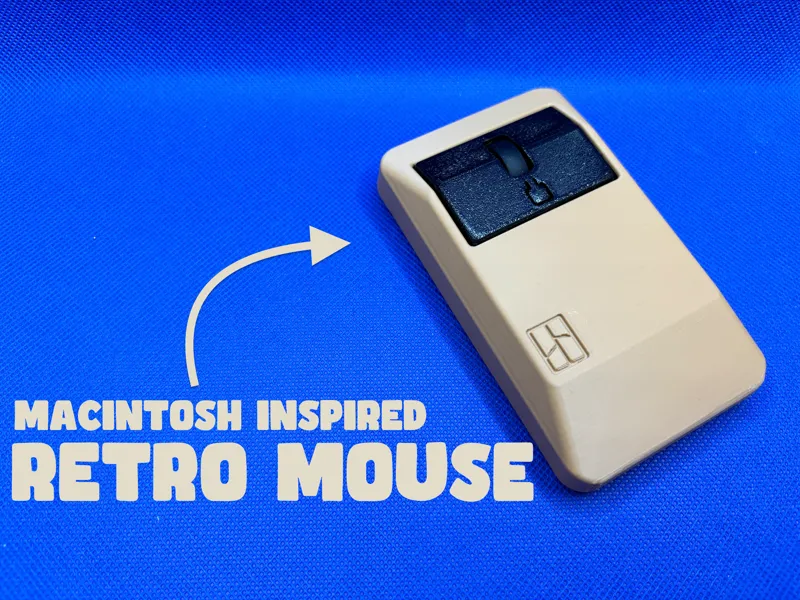 Macintosh inspired Retro Mouse