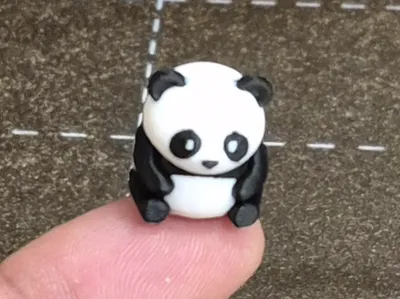 Very Tiny Cute Mini Panda
