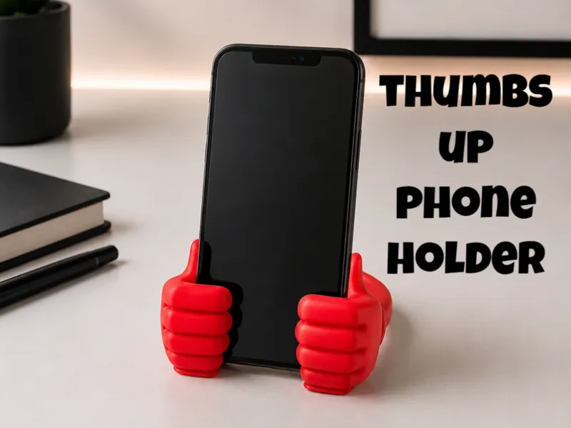 Thumbs Up Phone Holder - Flexible