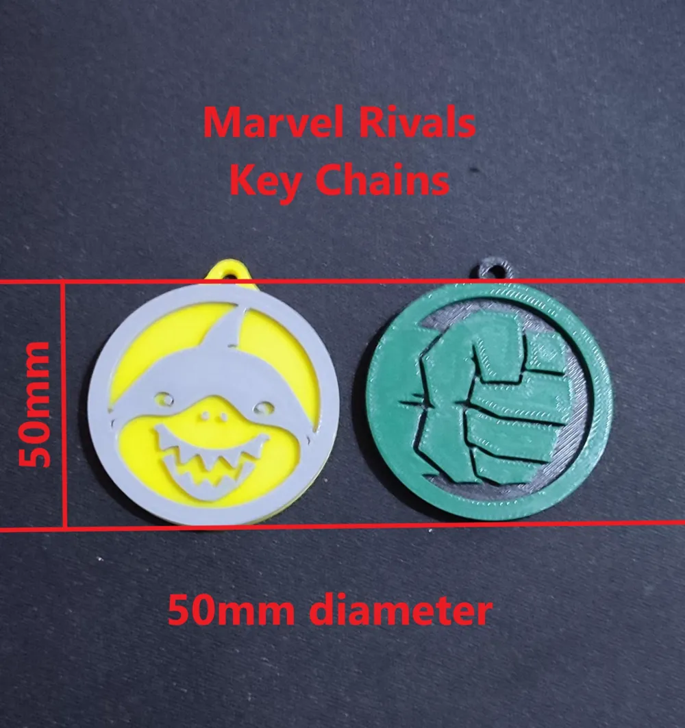Rouges Keychain Marvel Rivals Marvel Rivals Keychain - Hulk by WS - MakerWorld