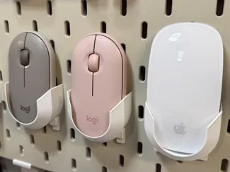 Logi Pebble & Apple Magic Mouse Holder for SKADIS