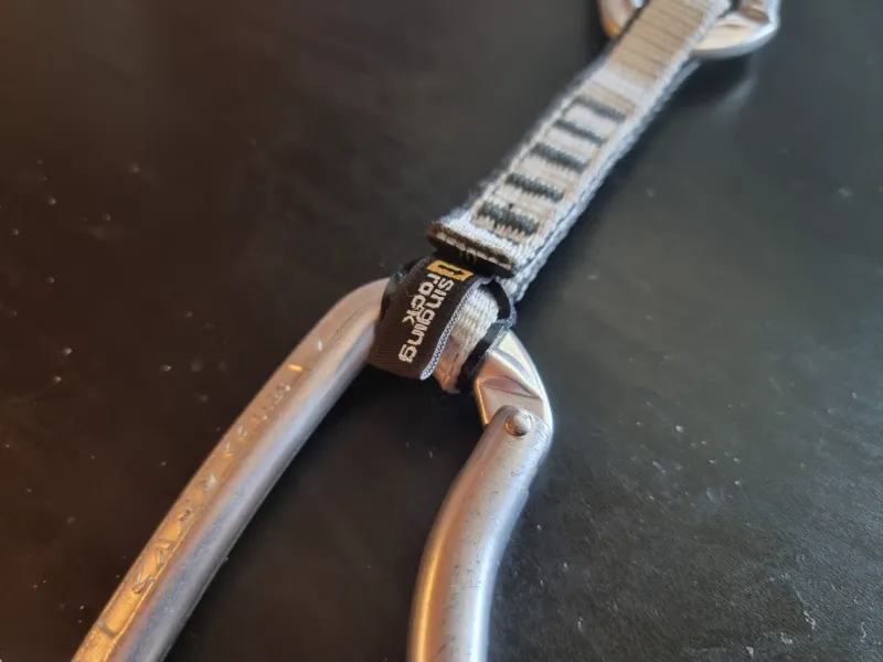 Quickdraw Carabiner Rubber (TPU) Fastener