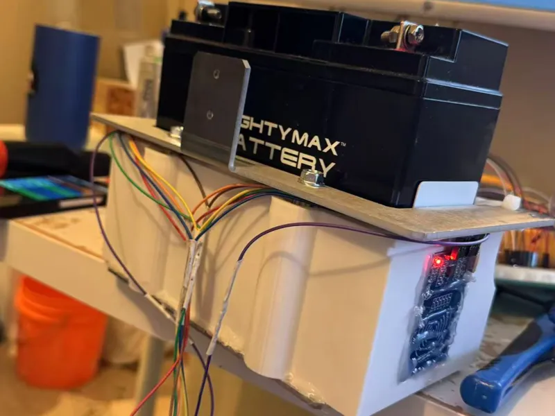 FRC Battery Tracking - Example RFID Reader Holder