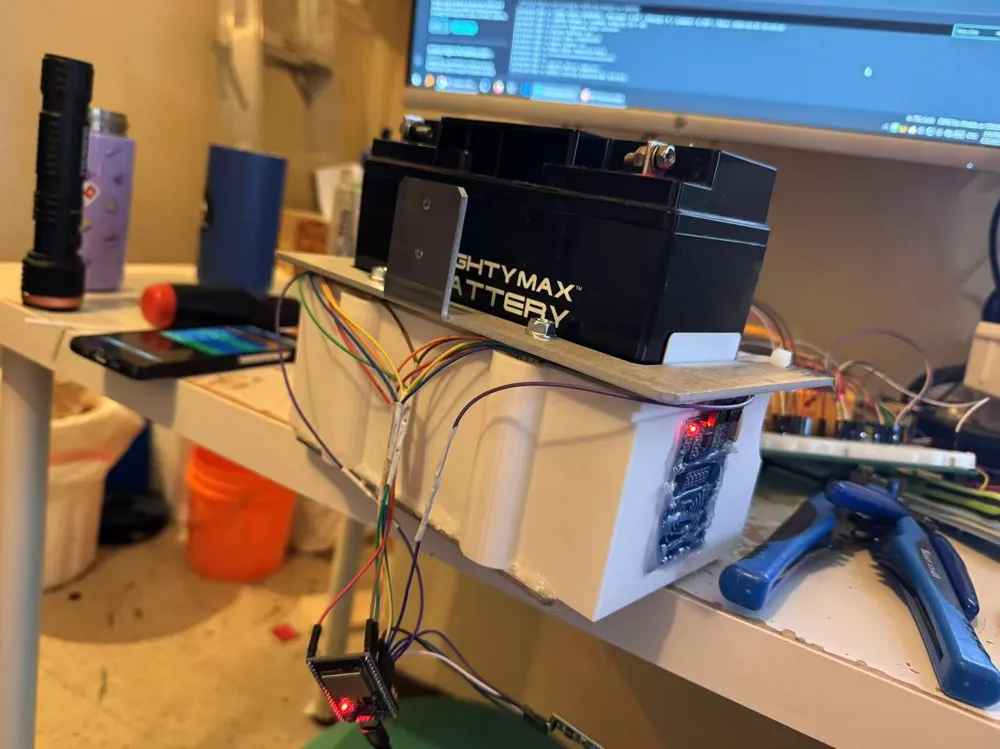 Frc Tracking System FRC Battery Tracking - Example RFID Reader Holder - Free 3D Print Model ...