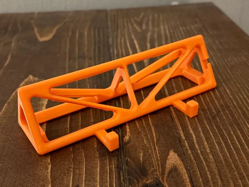 Phone Stand with Cable Clip - Accomodates Cases