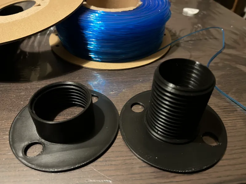 Emergency Spool Holder for Cardboard Spool Repair