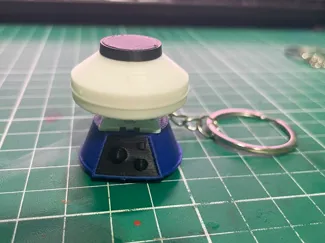 Llavero centrifuga de laboratorio clicker 