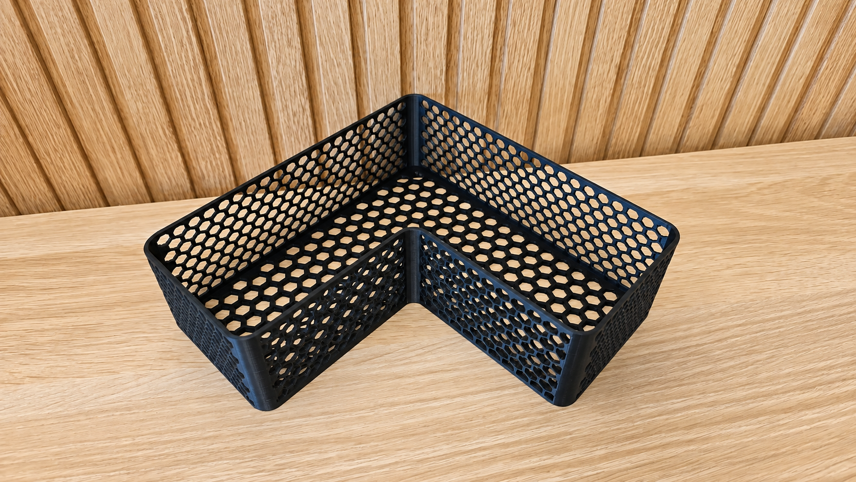 Self-Draining Sink Caddy – Round & Curved Sinks - 1