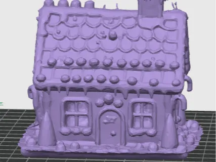 Casa de galletas navidad 