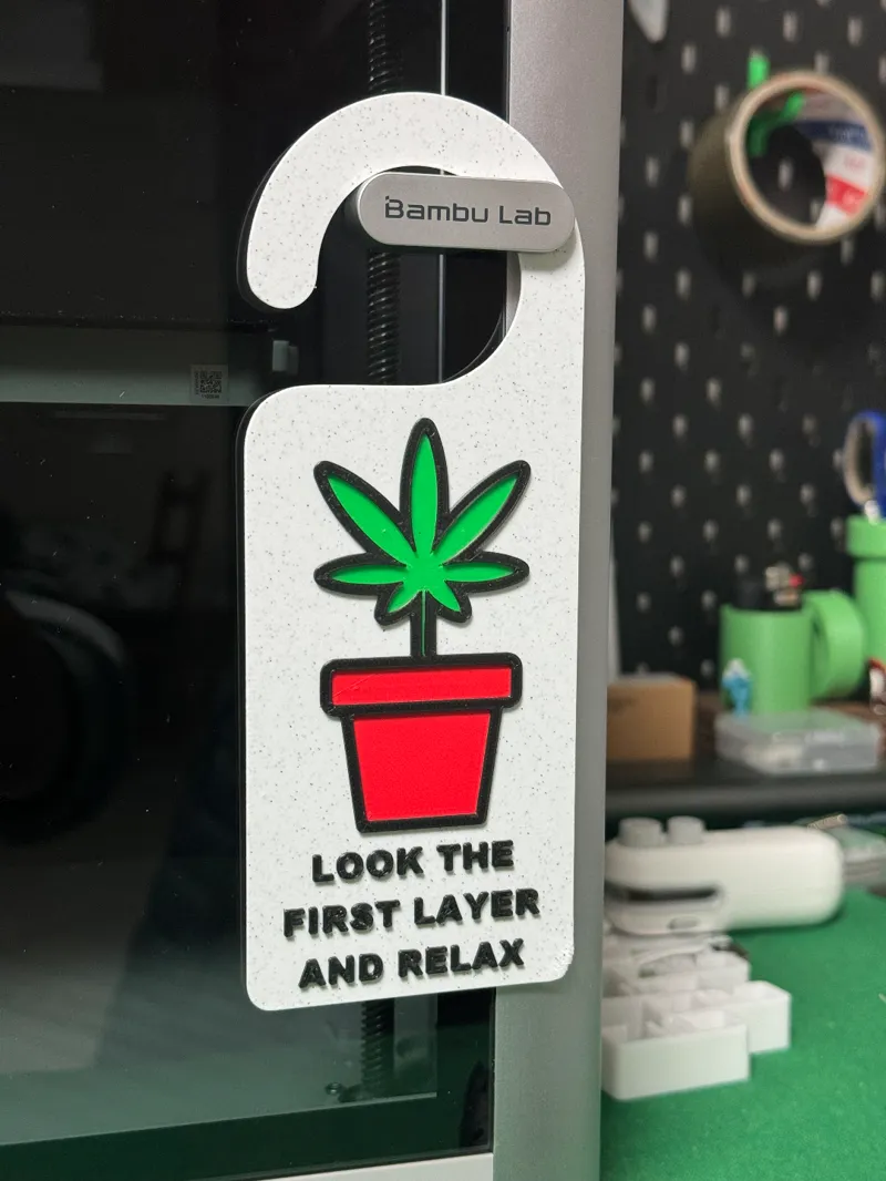 Weed hanger door