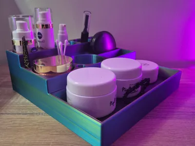 Makeup and beuty cream tray. For her makeup