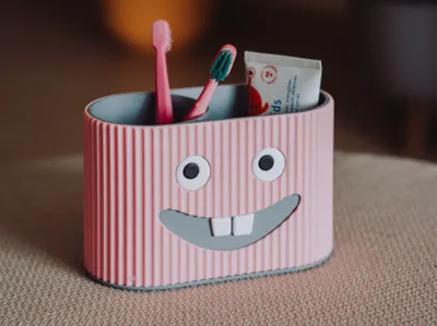 Kids Monster Toothbrush Holder
