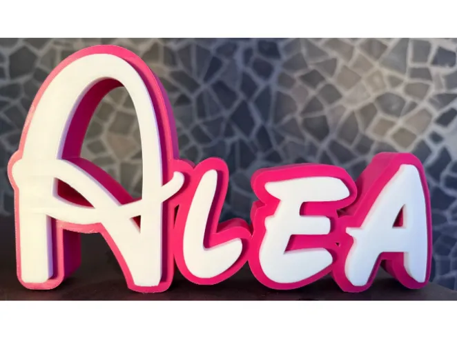 Alea Namensschild