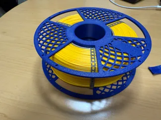 Enhanced Reusable Spool - Swap Rolls Easier