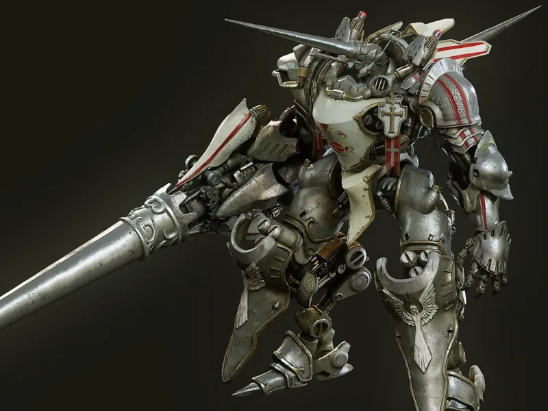 Steam Knight Mech Lancelot