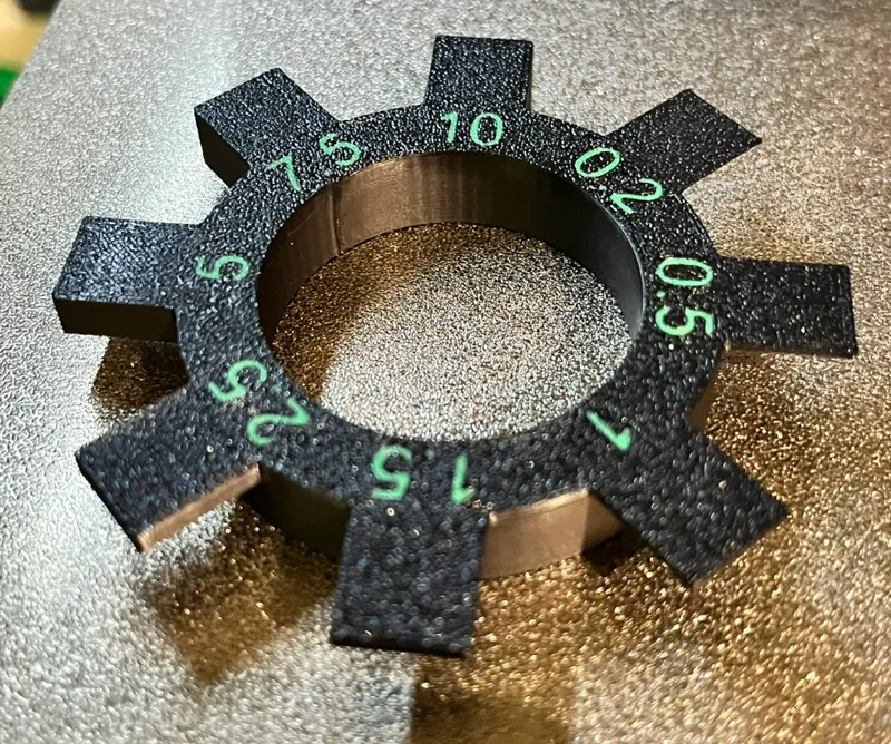 3D Printed Thickness Gauge