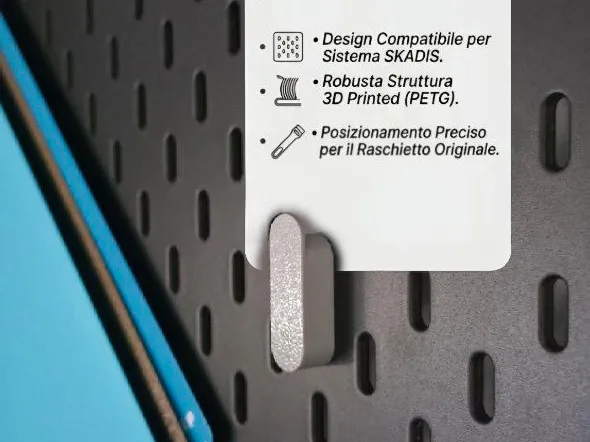 Gancio porta raschietto