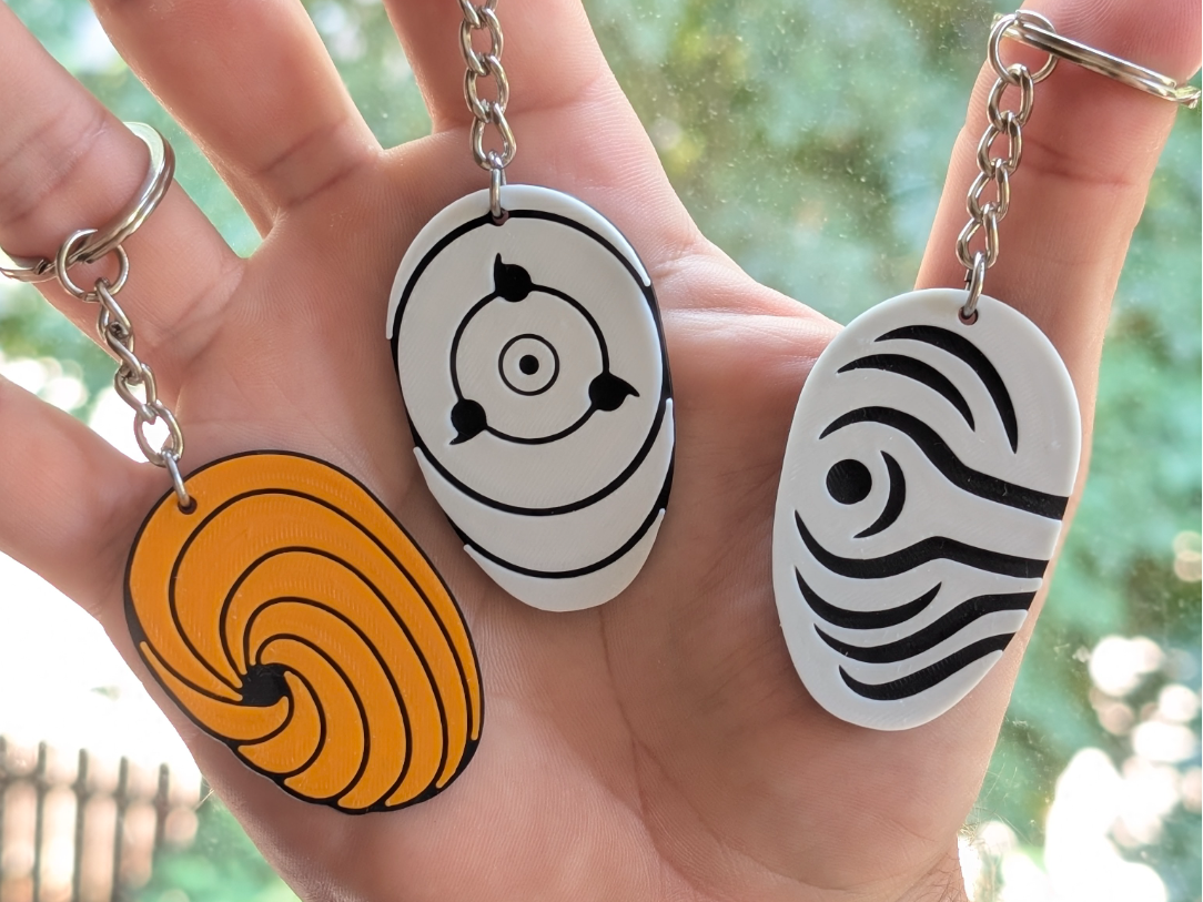 Obito Mask - Keychain Set