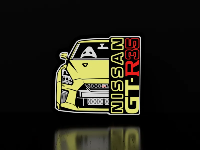 Nissan GTR Lightbox