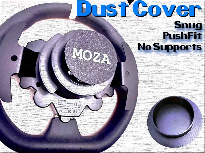 Simple, Push Fit, Snug Moza Wheel Cap cover