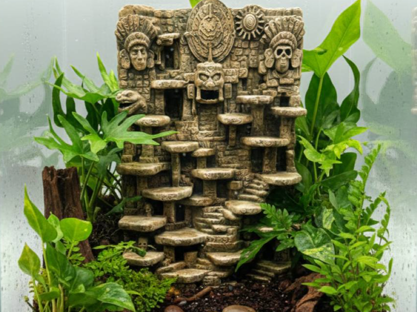 3D-Rückwand ( Aztec High )
