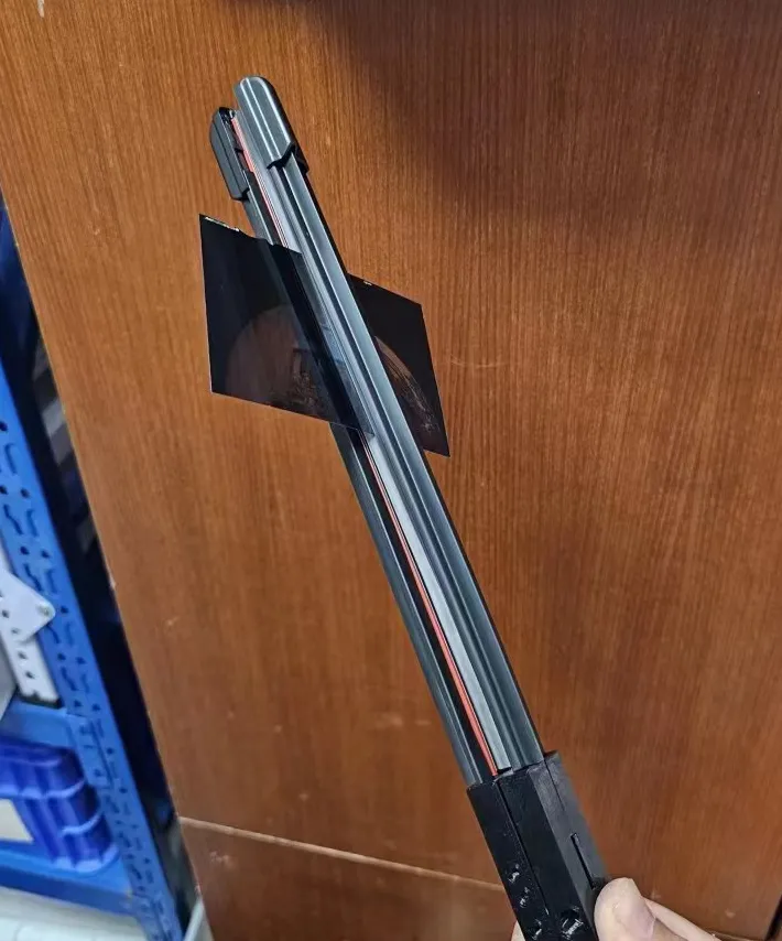 Film Squeegee from windshield wiper