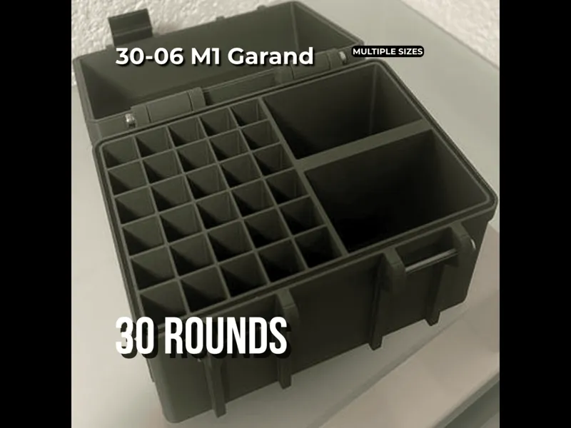 30-06 M1 Garand Match Ammo Box System