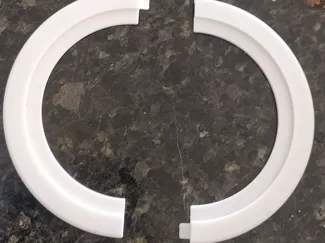 Recessed light repair ring