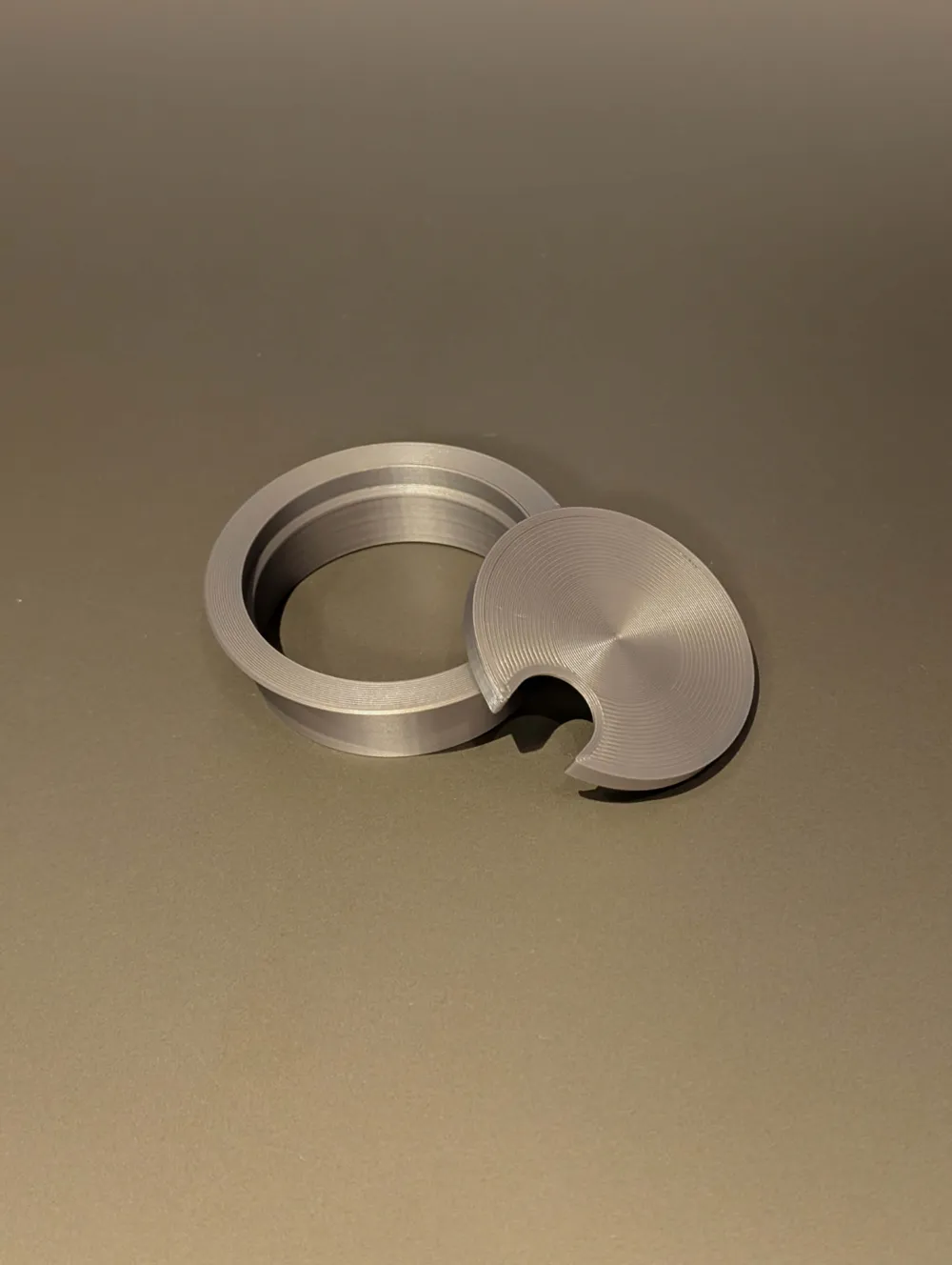 Ultra Slim 60mm Cable Grommet by bambi3 MakerWorld