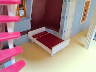 Doppelbett für Playmobil Haus