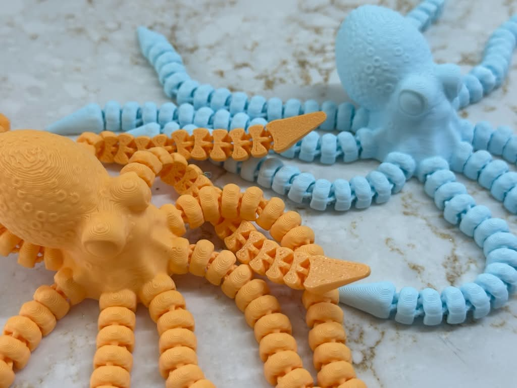 Octopus fexi articulated toy - 1