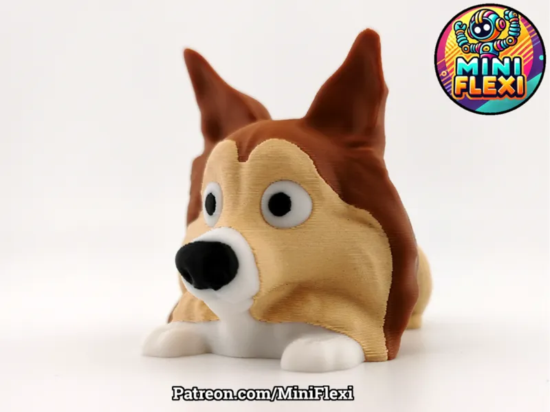 Mini Flexi Sheltie Dog - No Support 